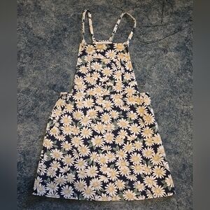 A. Byer Navy and White Floral Dress